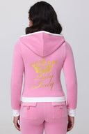 Lady Juicy Heritage Hoodie Hot Hot - Unmatched Kicks - Juicy Couture