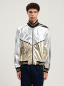 Laminated Coated Track Jacket - Unmatched Kicks - Palm Angeles