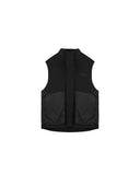 Layered Puffer Gilet - Jet Black - Unmatched Kicks - REPRESENT