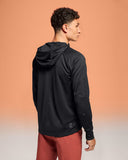 Climate Zip Hoodie Black
