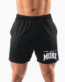LDB More Mesh Short 6” - Black - Unmatched Kicks - Alphalete