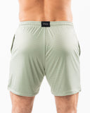 LDB More Mesh Short 6" - Sage - Unmatched Kicks - Alphalete