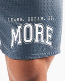 LDB More Mesh Short 6” - Whale Blue - Unmatched Kicks - Alphalete