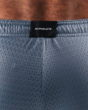 LDB More Mesh Short 6” - Whale Blue - Unmatched Kicks - Alphalete