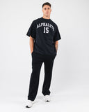 League Box Tee - Black - Unmatched Kicks - Alphalete
