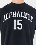 League Box Tee - Black - Unmatched Kicks - Alphalete