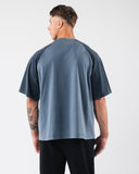 League Box Tee - Marine - Unmatched Kicks - Alphalete