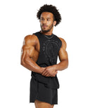 Legacy Drop Arm Tank slim fit Classic Black - Unmatched Kicks - GYMSHARK