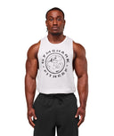 Legacy Drop Arm Tank slim fit White - Unmatched Kicks - GYMSHARK