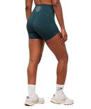 Legacy Logo Tight Shorts Deep Petrol Blue - Unmatched Kicks - GYMSHARK