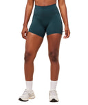 Legacy Logo Tight Shorts Deep Petrol Blue - Unmatched Kicks - GYMSHARK