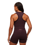 Legacy Sleeveless Crop Top body fit Cherry Purple - Unmatched Kicks - GYMSHARK