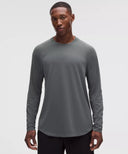 License to Train Long-Sleeve Shirt Onyx Grey - Unmatched Kicks-LULULEMON