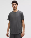 License to Train Short-Sleeve Shirt Onyx Grey - Unmatched Kicks-LULULEMON