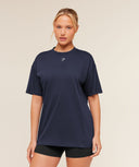 Lifestyle Club Graphic Short Sleeve T-Shirt Heavy Blue - Unmatched Kicks - GYMSHARK