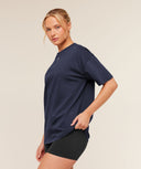 Lifestyle Club Graphic Short Sleeve T-Shirt Heavy Blue - Unmatched Kicks - GYMSHARK