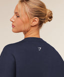 Lifestyle Club Graphic Sweatshirt Heavy Blue - Unmatched Kicks - GYMSHARK