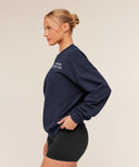 Lifestyle Club Graphic Sweatshirt Heavy Blue - Unmatched Kicks - GYMSHARK