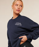 Lifestyle Club Graphic Sweatshirt Heavy Blue - Unmatched Kicks - GYMSHARK