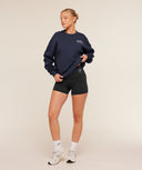 Lifestyle Club Graphic Sweatshirt Heavy Blue - Unmatched Kicks - GYMSHARK