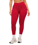 Lift Seamless Leggings Carmine Red - Unmatched Kicks - GYMSHARK