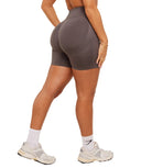 Lift Seamless Shorts Cool Brown - Unmatched Kicks - GYMSHARK