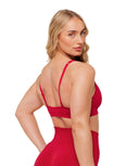 Lift Seamless Sports Bra light support Carmine Red - Unmatched Kicks - GYMSHARK