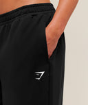 Lifting Dipped Waistband Pants regular Black - Unmatched Kicks-GYMSHARK