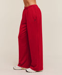 Lifting Dipped Waistband Pants regular Carmine Red - Unmatched Kicks-GYMSHARK