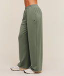 Lifting Dipped Waistband Pants regular Unit Green - Unmatched Kicks-GYMSHARK