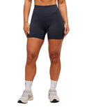 Lifting Dipped Waistband Short body fit Heavy Blue - Unmatched Kicks - GYMSHARK