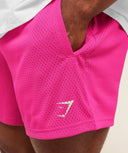 Lifting Mesh 5" Shorts regular Super - Set Pink - Unmatched Kicks - GYMSHARK