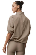Light Weight Takeaway Track Pullover - Gravel - Unmatched Kicks - ALO