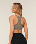 Lightweight High Support Sports Bra Camo Brown - Unmatched Kicks - Womens>Apparel>Sports Bras>v_neck