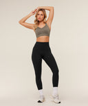Lightweight High Support Sports Bra Camo Brown - Unmatched Kicks - Womens>Apparel>Sports Bras>v_neck