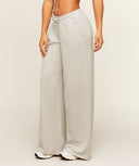 Lightweight Wide Leg Pant Tall Pebble Grey - Unmatched Kicks - GYMSHARK