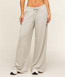 Lightweight Wide Leg Pant Tall Pebble Grey - Unmatched Kicks - GYMSHARK