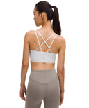 Like a Cloud Longline Bra Light Support White - Unmatched Kicks - LULULEMON