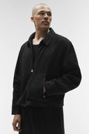 Linen Days Full Zip Jacket Black - Unmatched Kicks-ALO