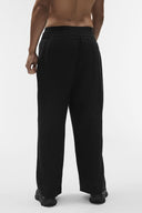 Linen Days Straight Leg Pant Black - Unmatched Kicks-ALO