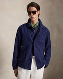 Linen Utility Jacket Newport Navy - Unmatched Kicks-ralph lauren