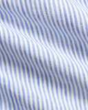 Linen Utility Overshirt Cabana Blue White - Unmatched Kicks-ralph lauren