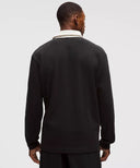 Long - Sleeve Rugby Shirt Embroidery Black - Unmatched Kicks - LULULEMON
