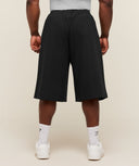 Longline Pumper Shorts oversized fit Black - Unmatched Kicks-GYMSHARK