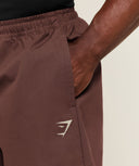 Longline Pumper Shorts oversized fit Espresso Brown - Unmatched Kicks-GYMSHARK