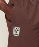 Longline Pumper Shorts oversized fit Espresso Brown - Unmatched Kicks-GYMSHARK