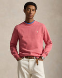 Loopback Fleece Sweatshirt Red Sky - Unmatched Kicks - ralph lauren