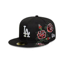 Los Angeles Dodgers MLB Floral Collection 59FIFTY Cerrada - Unmatched Kicks - new era caps