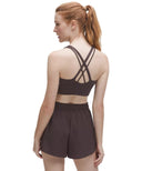 lululemon Energy Longline Bra Medium Support Sequoia - Unmatched Kicks - LULULEMON