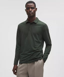 LULULEMON Evolution Long - Sleeve Polo Shirt Rainforest Green - Unmatched Kicks - LULULEMON